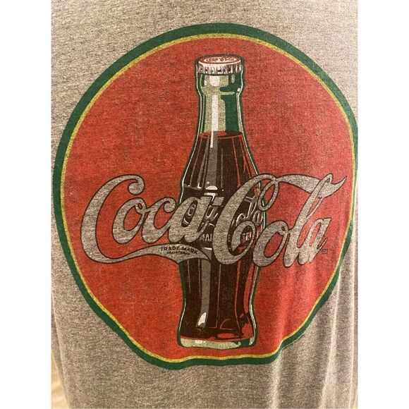 Coca-Cola T-Shirt made from 50% Recycled Materials/50% Cotton. New Without Tag - Picture 3 of 4